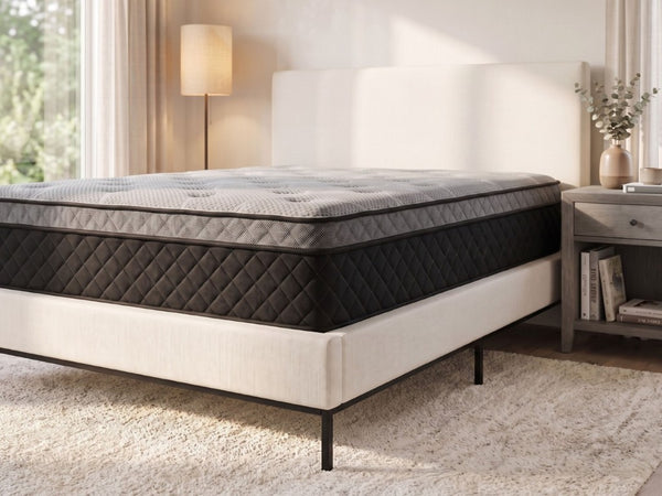 English Elm Hybrid 12 Inch Gel Foam Pocketed Coil Twin XL Mattress for Cool Pressure Relief Sleep B047P540431