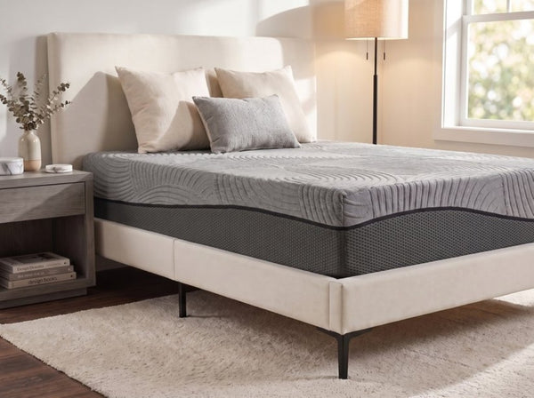 English Elm Premium Gel Memory Foam Mattress with Plush Layered Support and Cooling Airflow Design B047P543456