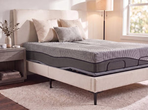 English Elm Premium Split Head Queen Mattress with Cooling Gel Foam Layers for Adjustable Bases B047P543474