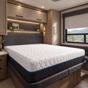English Elm Copper Infused Plush Memory Foam RV Bunk Mattress with Cooling Gel Layers 12 Inch B047P609015