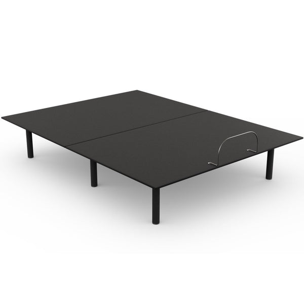 English Elm Essential Motorized Adjustable Bed Base with Head Incline and Wired Remote Control B051P205212