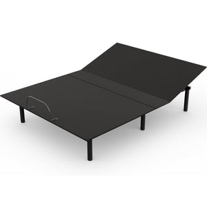 English Elm Essential Motorized Adjustable Bed Base with Head Incline and Wired Remote Control B051P205212