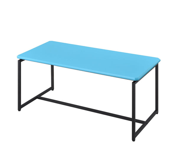 English Elm Gt Carbon Fiber Wrap 3 Piece Living Room Table Set with Metal Frames and Beveled Edges B061110722