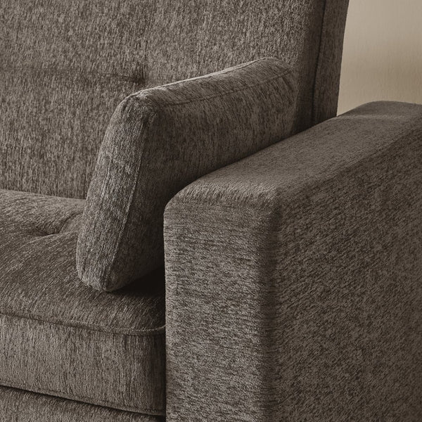 English Elm Arnold Chenille Sleeper Sofa with Memory Foam Pull-out Bed and Usb Charging Ports B061S00988
