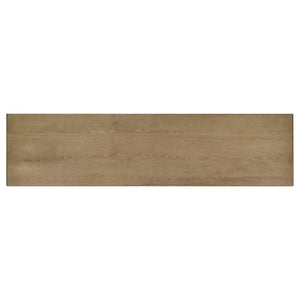 English Elm Dreydon Farmhouse Media Console with Fluted Panels and Ash Veneer for Tvs up to 75 B062P507803