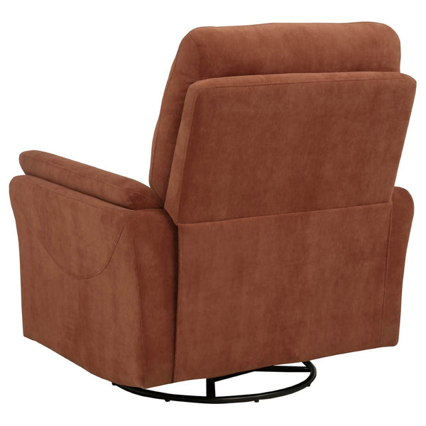 English Elm Beacon Power Swivel Recliner with USB Charging Plush Foam Seat for Modern Living B062P507807