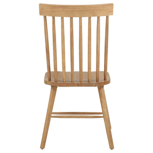 English Elm Calloway Windsor Spindle Back Wood Dining Chairs Farmhouse Set of Two for Casual Spaces Light Ash B062P507847