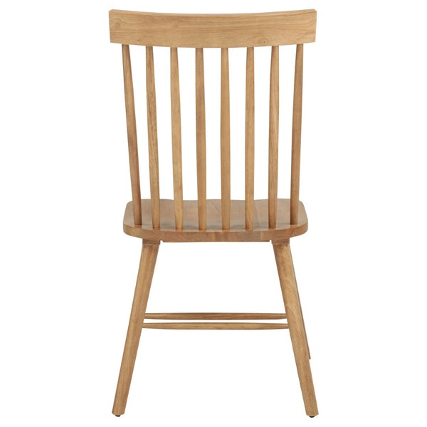 English Elm Calloway Windsor Spindle Back Wood Dining Chairs Farmhouse Set of Two for Casual Spaces Light Ash B062P507847