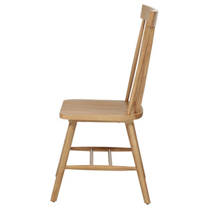 English Elm Calloway Windsor Spindle Back Wood Dining Chairs Farmhouse Set of Two for Casual Spaces Light Ash B062P507847