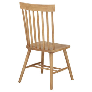 English Elm Calloway Windsor Spindle Back Wood Dining Chairs Farmhouse Set of Two for Casual Spaces Light Ash B062P507847