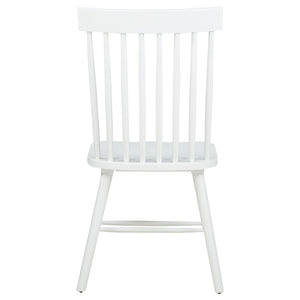English Elm Calloway Windsor Spindle Back Wood Dining Chairs Farmhouse Set of Two for Casual Spaces White B062P507848