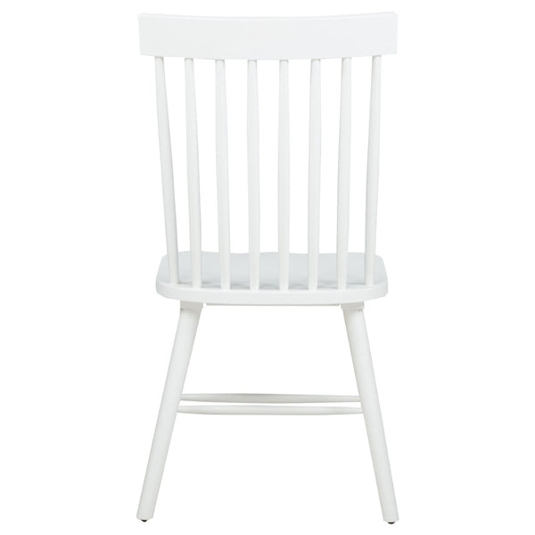 English Elm Calloway Windsor Spindle Back Wood Dining Chairs Farmhouse Set of Two for Casual Spaces White B062P507848