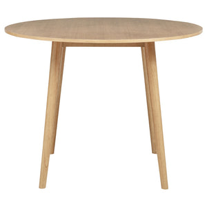 English Elm Waverly Round Counter Height Dining Table Ash Veneer Tapered Legs Modern Kitchen B062P507867