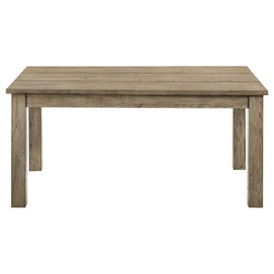 English Elm Cressley Solid Rubberwood Extendable Dining Table Seats Eight with Plank Oak Finish B062P511750