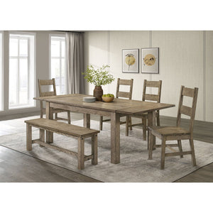 English Elm Cressley Ladder Back Rubberwood Dining Chairs Farmhouse Rustic Set of Two B062P511751