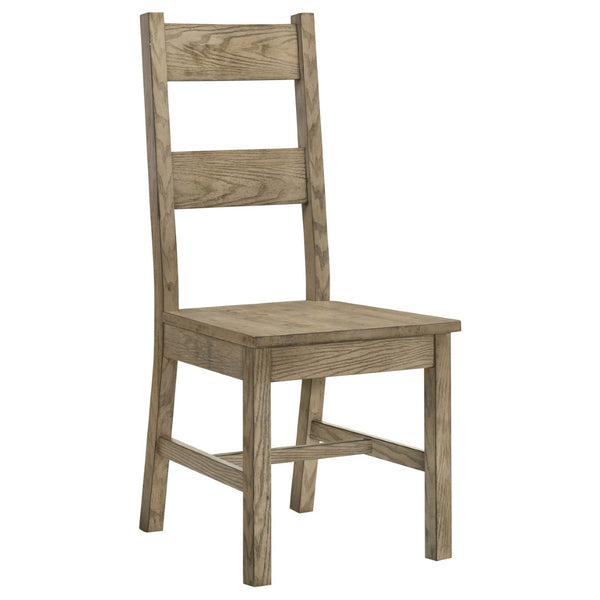 English Elm Cressley Ladder Back Rubberwood Dining Chairs Farmhouse Rustic Set of Two B062P511751