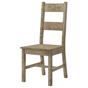 English Elm Cressley Ladder Back Rubberwood Dining Chairs Farmhouse Rustic Set of Two B062P511751