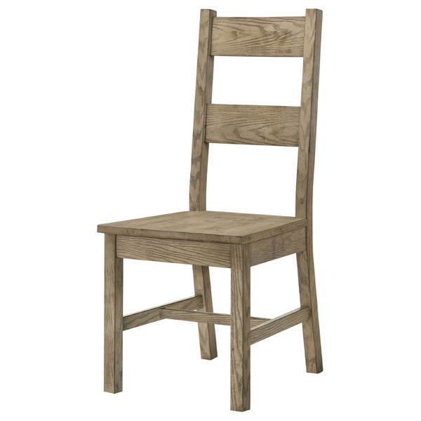 English Elm Cressley Ladder Back Rubberwood Dining Chairs Farmhouse Rustic Set of Two B062P511751