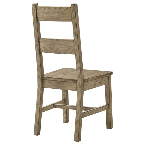 English Elm Cressley Ladder Back Rubberwood Dining Chairs Farmhouse Rustic Set of Two B062P511751