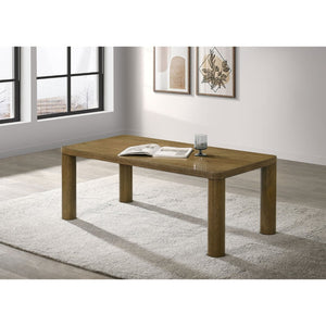 English Elm Bryant Sculptural Oak Veneer Coffee Table with Bold Legs for Modern Living Rooms B062P511817