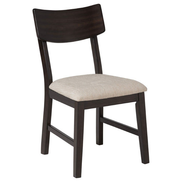 English Elm Jackie Drop Leaf Dining Set for Four with Rubberwood Frame and Ivory Cushioned Chairs B062P511830