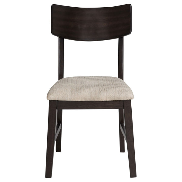English Elm Jackie Drop Leaf Dining Set for Four with Rubberwood Frame and Ivory Cushioned Chairs B062P511830