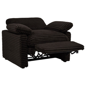 English Elm Hollander Power Recliner Corduroy Upholstered Chair for Living Room Lounging Comfort Chocolate B062P511864