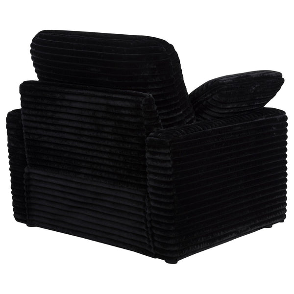 English Elm Hollander Power Recliner Corduroy Upholstered Chair for Living Room Lounging Comfort Black B062P511865