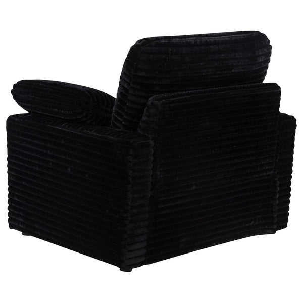English Elm Hollander Power Recliner Corduroy Upholstered Chair for Living Room Lounging Comfort Black B062P511865