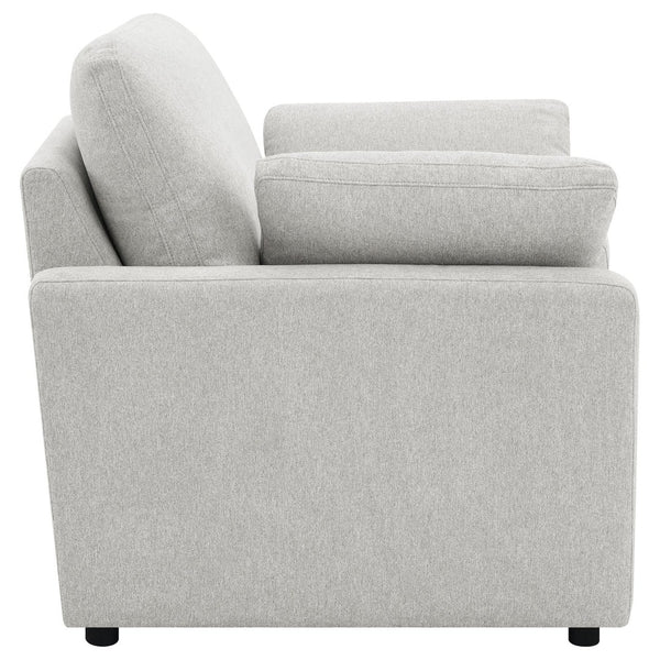 English Elm Hollander Polyester Upholstered Power Recliner Chair for Transitional Living Rooms Grey B062P511885