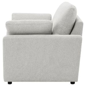English Elm Hollander Polyester Upholstered Power Recliner Chair for Transitional Living Rooms Grey B062P511885