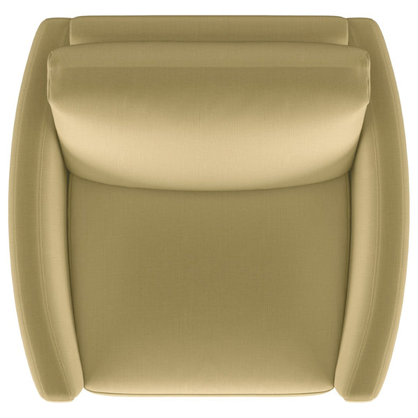 English Elm Whittier Velvet Lounge Accent Chair with Pocket Coil Cushions and Gold Metal Legs B062P511900