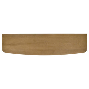 English Elm Teleli Ash Veneer Media Console with Reeded Doors for Mid-century Living Rooms B062P511932