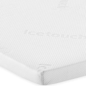 English Elm Klamath Queen Dual Layer Memory Foam Mattress Topper with Cool Breathable Cover B062P511959