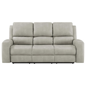 English Elm Boyce Power Reclining Sofa with Zero Gravity Lumbar USB Charging and LED Lights B062P512481
