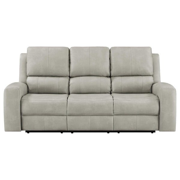 English Elm Boyce Power Reclining Sofa with Zero Gravity Lumbar USB Charging and LED Lights B062P512481