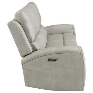 English Elm Boyce Power Reclining Sofa with Zero Gravity Lumbar USB Charging and LED Lights B062P512481