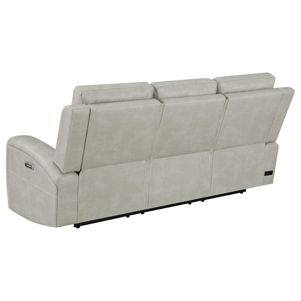 English Elm Boyce Power Reclining Sofa with Zero Gravity Lumbar USB Charging and LED Lights B062P512481