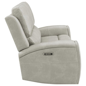 English Elm Boyce Zero Gravity Power Reclining Loveseat with USB Charging and Hidden Cup Holders B062P512482