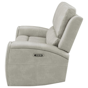 English Elm Boyce Zero Gravity Power Reclining Loveseat with USB Charging and Hidden Cup Holders B062P512482