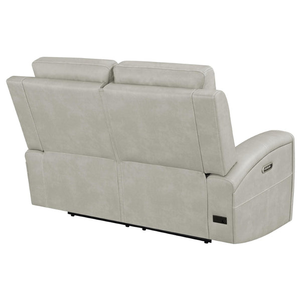 English Elm Boyce Zero Gravity Power Reclining Loveseat with USB Charging and Hidden Cup Holders B062P512482