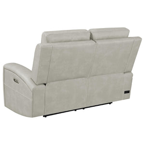 English Elm Boyce Zero Gravity Power Reclining Loveseat with USB Charging and Hidden Cup Holders B062P512482