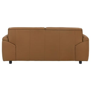 English Elm Hudson Top Grain Leather Loveseat Bold Contemporary Seating for Modern Living Rooms B062P513818