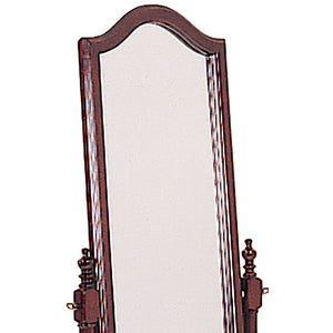English Elm Meriwel Arched Cheval Floor Mirror in Rich Hardwood with Adjustable Tilting Frame B062P513825