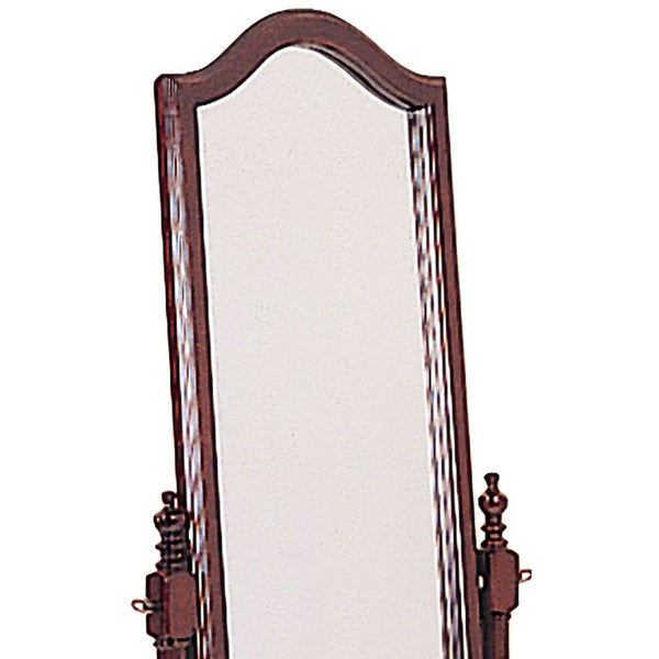 English Elm Meriwel Arched Cheval Floor Mirror in Rich Hardwood with Adjustable Tilting Frame B062P513825