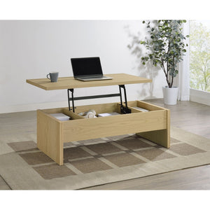 English Elm Parker Lift Top Coffee Table with Hidden Storage Modern Farmhouse Oak Living Room B062P513838