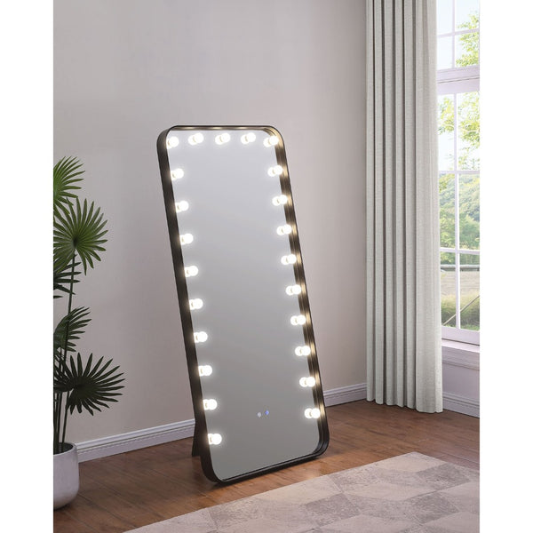 English Elm Villancourt Hollywood Vanity Floor Mirror with Globe Lights and Bluetooth Speaker B062P513851