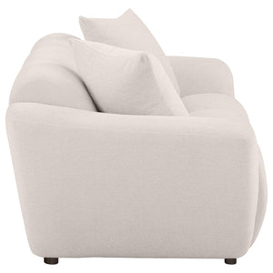 English Elm Tampa Channel Tufted Chenille Loveseat with Pocket Coil Support for Modern Living B062P514256