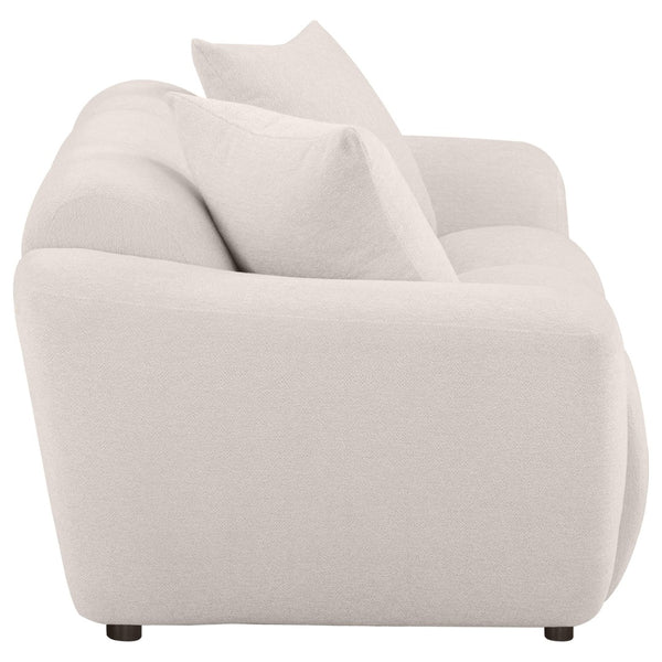 English Elm Tampa Channel Tufted Chenille Loveseat with Pocket Coil Support for Modern Living B062P514256