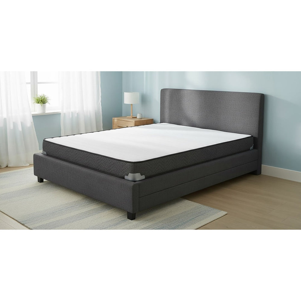English Elm Simon Low Profile Foam Bunk Mattress with Built in Board for Twin Trundle Beds B062P514314